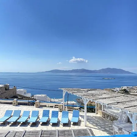 Blue Harmony Of Mykonos